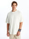 Crew Neck Short Sleeve Combed Cotton Men's T-shirt
